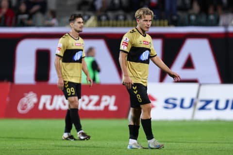 Football. Betclic 1 Liga. Polonia Warszawa - Puszcza Niepolomice. 20.09.2025