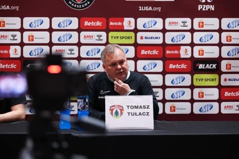 Football. Betclic 1 Liga. Polonia Warszawa - Puszcza Niepolomice. 20.09.2025