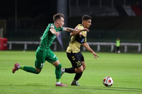 Football. Betclic 1 Liga. Polonia Warszawa - Puszcza Niepolomice. 20.09.2025