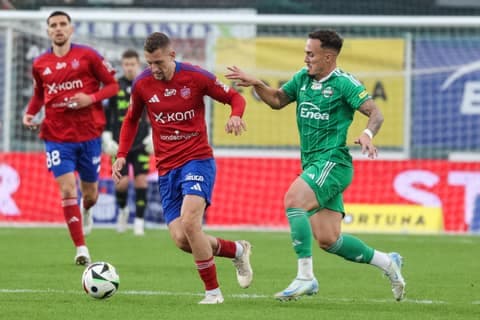 Football. PKO BP Ekstraklasa. Radomiak Radom - Rakow Czestochowa. 05.10.2024