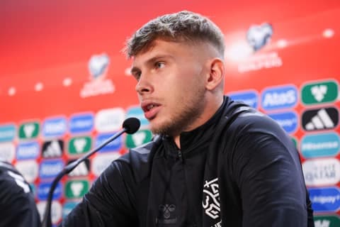 Football. Lithuania. Press Conference. 11.10.2025