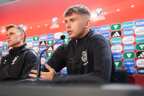 Football. Lithuania. Press Conference. 11.10.2025
