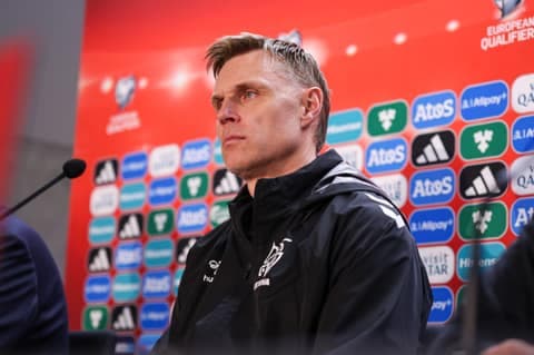 Football. Lithuania. Press Conference. 11.10.2025