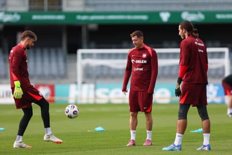 Football. Poland national team. Training. 11.10.2025