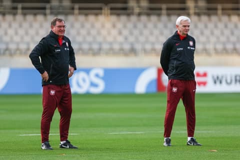 Football. Poland national team. Training. 11.10.2025