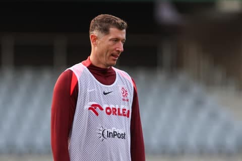 Football. Poland national team. Training. 11.10.2025