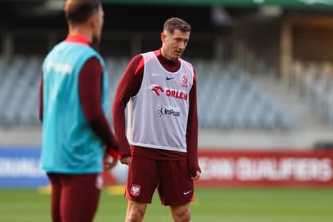 Football. Poland national team. Training. 11.10.2025