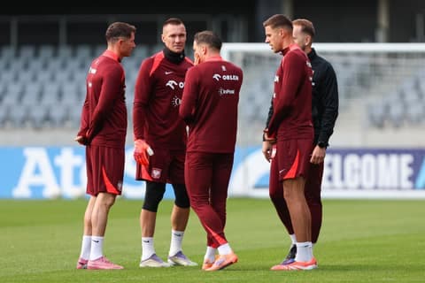Football. Poland national team. Training. 11.10.2025