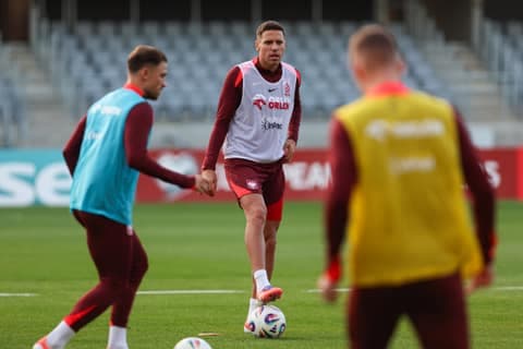 Football. Poland national team. Training. 11.10.2025