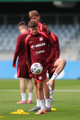 Football. Poland national team. Training. 11.10.2025