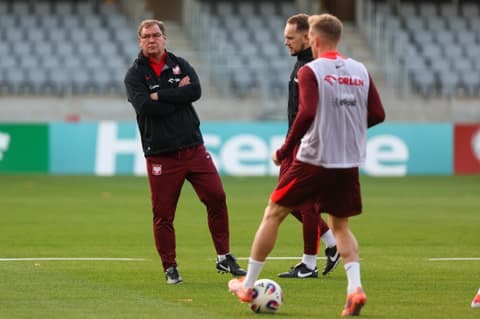 Football. Poland national team. Training. 11.10.2025