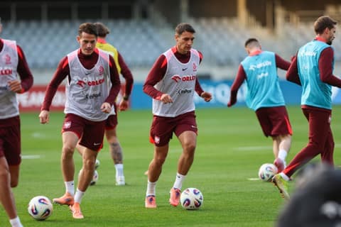 Football. Poland national team. Training. 11.10.2025