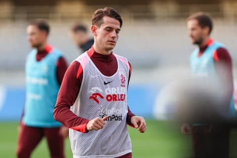 Football. Poland national team. Training. 11.10.2025