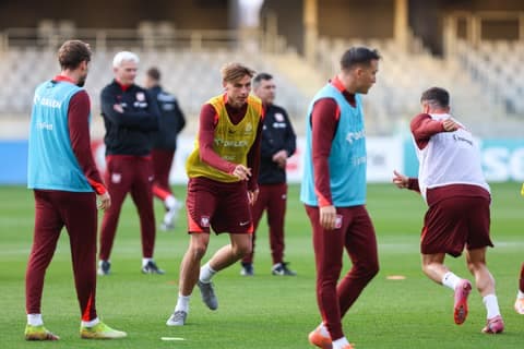 Football. Poland national team. Training. 11.10.2025