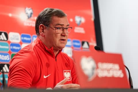 Football. Poland national team. Press Conference. 11.10.2025