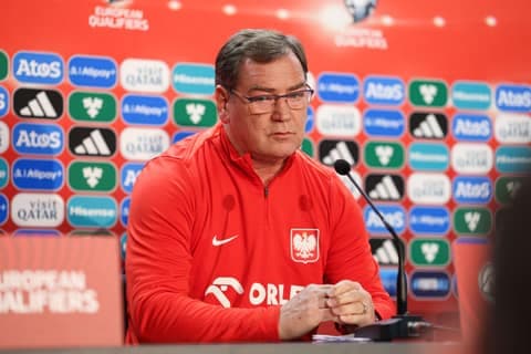 Football. Poland national team. Press Conference. 11.10.2025