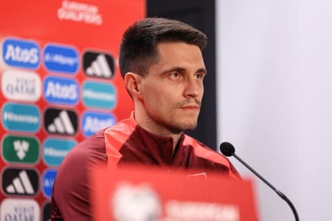 Football. Poland national team. Press Conference. 11.10.2025