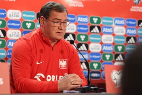Football. Poland national team. Press Conference. 11.10.2025