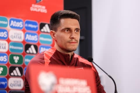 Football. Poland national team. Press Conference. 11.10.2025