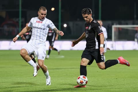 Football. Betclic I Liga. Polonia Warszawa - Stal Rzeszow. 03.10.2025