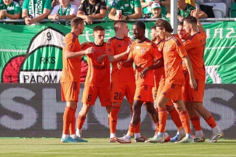 Football. PKO BP Ekstraklasa. Radomiak Radom - Bruk-Bet Termalica Nieciecza. 22.08.2025
