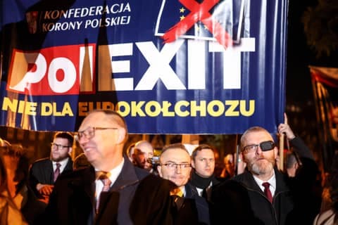 Trade Unions Protest Against Government Policy Towards Industrial Sector. Katowice. 04.11.2025