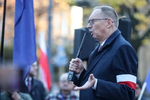 Trade Unions Protest Against Government Policy Towards Industrial Sector. Katowice. 04.11.2025