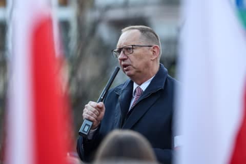 Trade Unions Protest Against Government Policy Towards Industrial Sector. Katowice. 04.11.2025