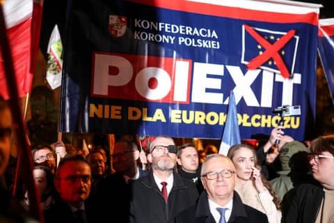 Trade Unions Protest Against Government Policy Towards Industrial Sector. Katowice. 04.11.2025
