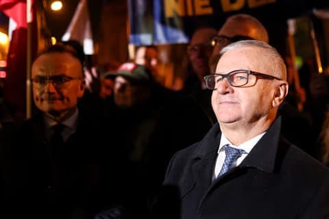 Trade Unions Protest Against Government Policy Towards Industrial Sector. Katowice. 04.11.2025