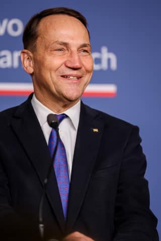 Deputy Prime Minister Radoslaw Sikorski. Press Conference with Xavier Bettel. 29.01.2026