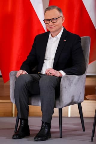 Meeting of President Karol Nawrocki with Former President Andrzej Duda. Press Conference. 08.01.2025