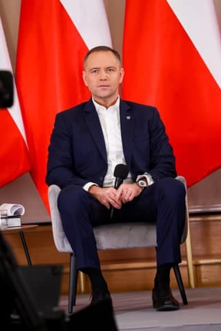 Meeting of President Karol Nawrocki with Former President Andrzej Duda. Press Conference. 08.01.2025