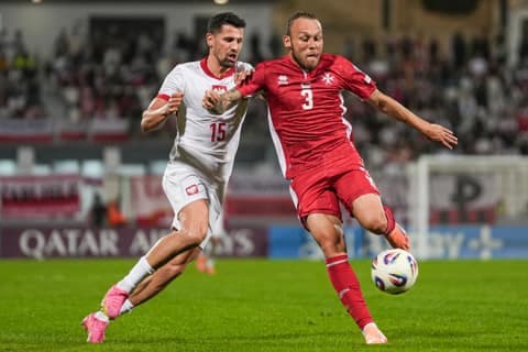 Football. FIFA World Cup Qualifiers. Malta - Poland. 17.11.2025