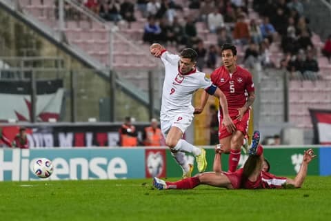 Football. FIFA World Cup Qualifiers. Malta - Poland. 17.11.2025