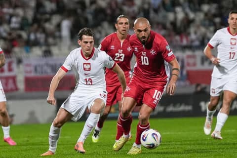 Football. FIFA World Cup Qualifiers. Malta - Poland. 17.11.2025