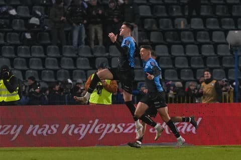 Football. STS Puchar Polski. Zawisza Bydgoszcz - Wisla Krakow. 04.12.2025