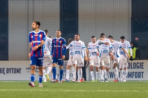 Football. Betclic I Liga. Polonia Bytom - Pogon Siedlce. 22.02.2026
