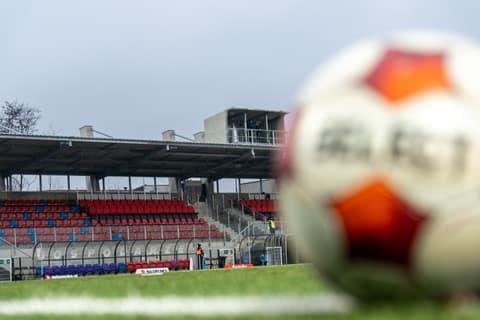 Football. Betclic I Liga. Polonia Bytom - Pogon Siedlce. 22.02.2026