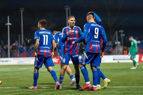 Football. Betclic I Liga. Polonia Bytom - Pogon Siedlce. 22.02.2026