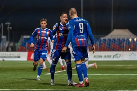 Football. Betclic I Liga. Polonia Bytom - Pogon Siedlce. 22.02.2026