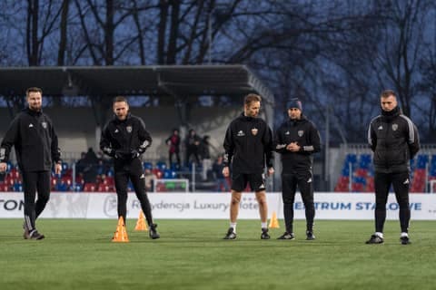 Football. Betclic I Liga. Polonia Bytom - Pogon Siedlce. 22.02.2026