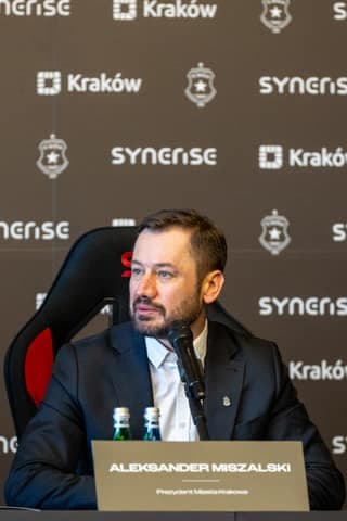 Football. Henryk Reyman Municipal Stadium. Press Conference. 17.01.2026