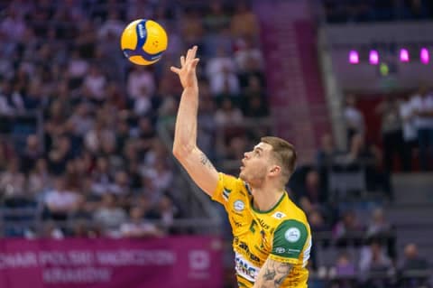 Volleyball. Tauron Puchar Polski. Jastrzebski Wegiel - Aluron CMC Warta. 13.04.2025