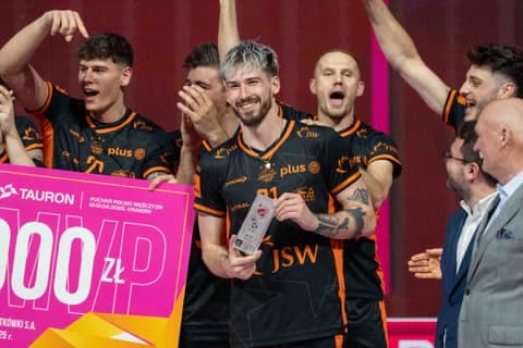 Volleyball. Tauron Puchar Polski. Jastrzebski Wegiel - Aluron CMC Warta. 13.04.2025