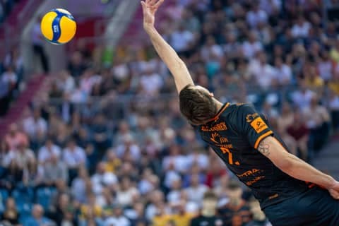 Volleyball. Tauron Puchar Polski. Jastrzebski Wegiel - Aluron CMC Warta. 13.04.2025