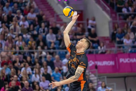 Volleyball. Tauron Puchar Polski. Jastrzebski Wegiel - Aluron CMC Warta. 13.04.2025