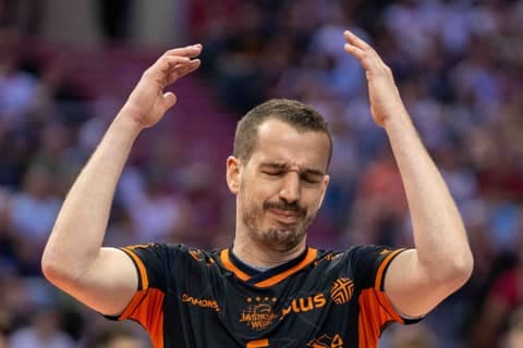 Volleyball. Tauron Puchar Polski. Jastrzebski Wegiel - Aluron CMC Warta. 13.04.2025