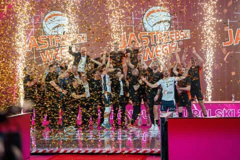 Volleyball. Tauron Puchar Polski. Jastrzebski Wegiel - Aluron CMC Warta. 13.04.2025