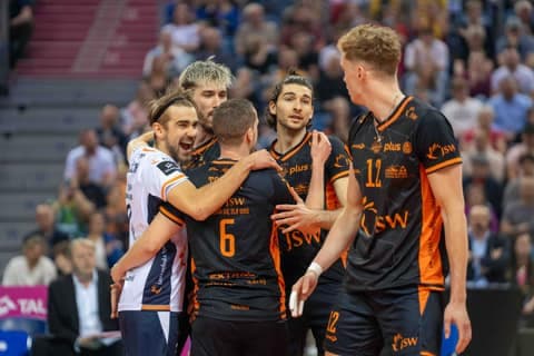 Volleyball. Tauron Puchar Polski. Jastrzebski Wegiel - Aluron CMC Warta. 13.04.2025